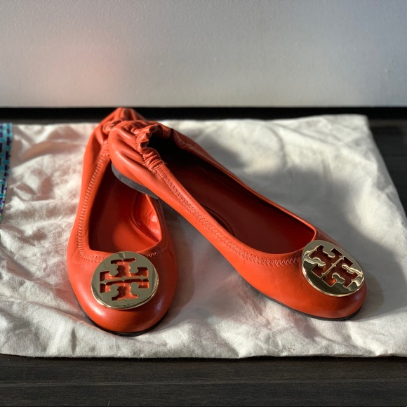 Tory Burch Shoes - Tory Burch leather ballet flat （Black Friday Deal）